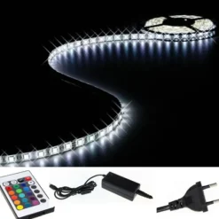 Bande Ruban Lumineux Flexible Plat 150 Led Blanc