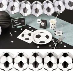 Banderole Anniversaire Football 15 Fanions 20 Cm 6 M Tres