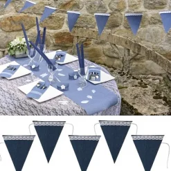 Banderole Jean Bleu Marine