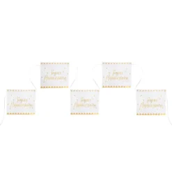 Banderole Joyeux Anniversaire M Tallis E Or 5 M Tres