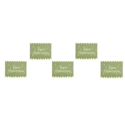 Banderole Joyeux Anniversaire M Tallis E Vert Sauge 5 M Tres