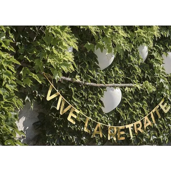 Banderole Vive La Retraite
