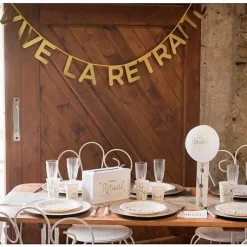 Banderole Vive La Retraite