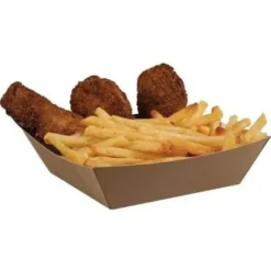 Barquette Kraft En Carton X 8 Pi Ces