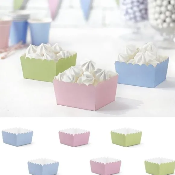 Barquette Pastel Pour Bonbons X 6 Pi Ces