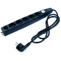 Bloc 5 Prises Parafoudre Et Interrupteur