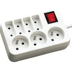 Bloc Multiprise 7 Prises Avec Interrupteur Lumineux