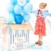 Bo Te Ballons Pour Annoncer Sexe Du B B Fille Ou Gar On 60 X 40 X 60 Cm