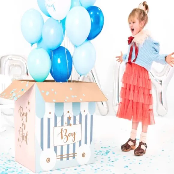 Bo Te Ballons Pour Annoncer Sexe Du B B Fille Ou Gar On 60 X 40 X 60 Cm