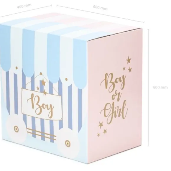 Bo Te Ballons Pour Annoncer Sexe Du B B Fille Ou Gar On 60 X 40 X 60 Cm