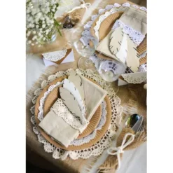 Bobine Dentelle Ivoire Macram 45Mm X 5 M Tres