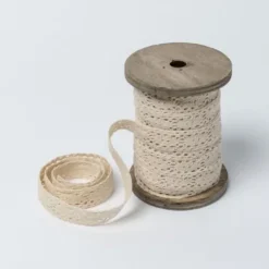 Bobine Dentelle Ivoire 15Mm X 10 M Tres