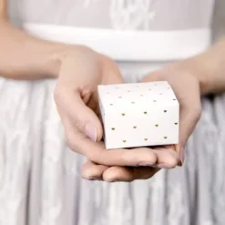 Boite A Drag Es Mariage Coeur Dor X 10 Pi Ces