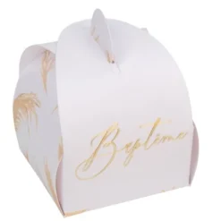 Boite A Dragees Bapt Me X 10 Pi Ces