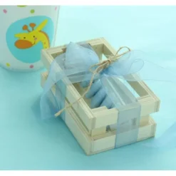 Boite A Dragees En Bois Cagette Rectangle