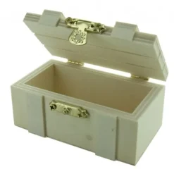 Boite A Dragees En Bois Rectangle