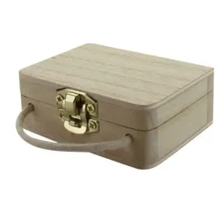 Boite A Dragees En Bois Valisette