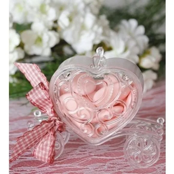 Boite A Dragees En Plexi Carrosse De Princesse