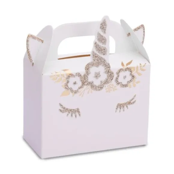 Boite A Dragees Theme Licorne X 8 Pi Ces