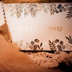 Boite A Souvenirs Oh Baby Vegetal