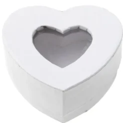 Boite Drag Es Coeur Blanc X4