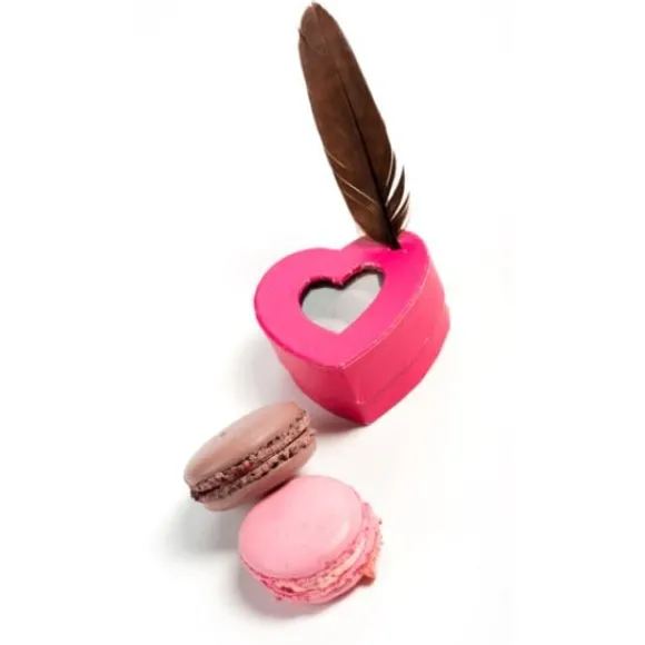 Boite Drag Es Coeur Rouge X4