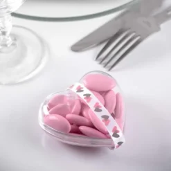 Boite Drag Es Coeur Transparent En Plexi