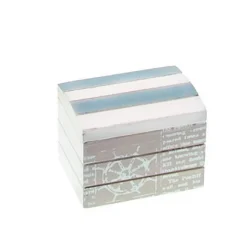 Boite Dragees Coffre Marin Blanchi En Bois