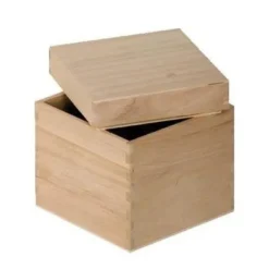 Boite En Bois Cube A Personnaliser