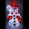 Bonhomme De Neige Lumineux En Acrylique 56 Led Pour Décoration Ext Rieur