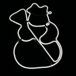 Bonhomme De Neige Lumineux N On 360 Led Blanc