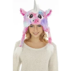 Bonnet Licorne Rose