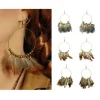 Boucles D'Oreilles En Plumes 3 Assorties