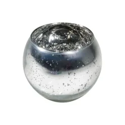 Bougeoir Boule M Tal Argent