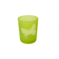 Bougeoir Pas Cher Papillon Vert Anis