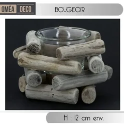 Bougeoir Rustique Pas Cher 12Cm
