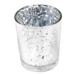 Bougeoir Vase En M Tal Argent