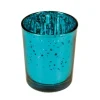 Bougeoir Vase En M Tal Turquoise