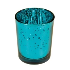 Bougeoir Vase En M Tal Turquoise
