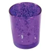 Bougeoir Vase En M Tal Violet