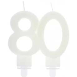 Bougie Anniversaire Chiffre 80 Phosphorescente