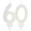 Bougie Anniversaire Chiffre 60 Phosphorescente