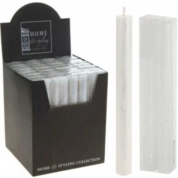 Bougie Chandelier Décorative Blanche X2