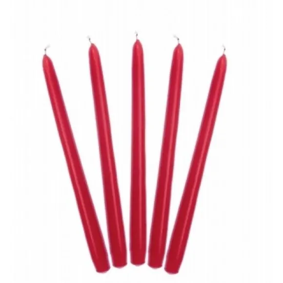 Bougie Chandelier Mariage Rouge X 2Pi Ces