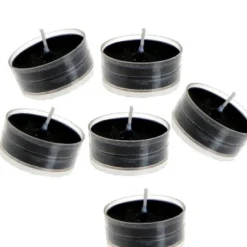 Bougie Chauffe Plat Noire X 4 Pi Ces