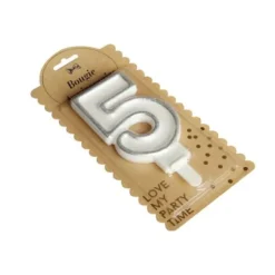 Bougie Chiffre Anniversaire Paillet 5