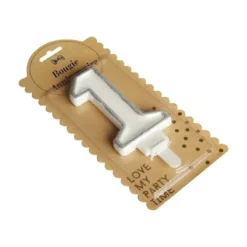 Bougie Chiffre Anniversaire Paillet 1