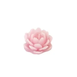 Bougie Déco Forme Lotus Rose