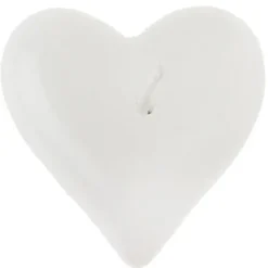 Bougie Flottante Coeur Blanc X 2 Pi Ces