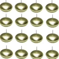 Bougie Flottante Or X 50 Pi Ces